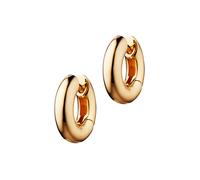 ANNI LU The Big O Earrings 24 ct. Goldplated Brass 232-30-56 - Woman - Brass Gold