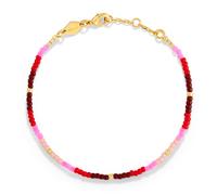 ANNI LU Tie Dye Bracelet Goldplated Brass 251-10-02 - Woman - Brass Pink