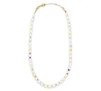 ANNI LU Tropicana Necklace Goldplated Brass 232-20-42 - Woman White