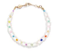 ANNI LU White Nights Bracelet 18 ct. Goldplated Brass 0232-10-20 - Woman - Brass Multicoloured