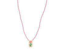 Anni Lu Women's A Rose Is A Rose Necklace Pink