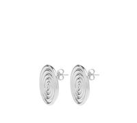 Anni Lu Women's Spiral Earrings Silver