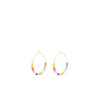 Anni Lu Women's Sunny Eldorado Hoop Earrings Multi