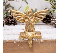 Annibells Gold Metal Angel Christmas Stocking Hook Hanger