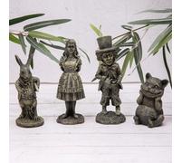 Annibells Set 4 Alice In Wonderland Garden Ornaments (14965)