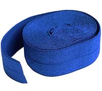 Annie 3/4" X 2Yd Fold-Over Elastic, Blastoff Blue