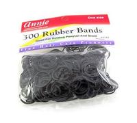 Annie 300 Rubber Bands 300 pcs Black