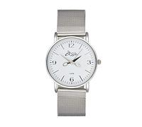Annie Apple Ladies Designer Hairdresser Beautician Nurses Nurse Scissor Hands Silver Mesh Strap Wrist Watch