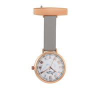 Annie Apple Women's Meraki Marble, Rose Gold, Grey Leather Nurses Fob Watch Annie Apple Grey One Size