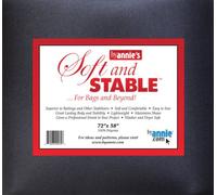 Annie ByAnnie's Soft and Stable-Black 72 x 58-inch, Other, Multicoloured, 13.97 x 38.1 x 30.48 cm