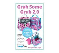 Annie Grab Some Grub 2.0 Pattern, White