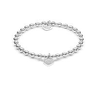 Annie Haak Mini Orchid 925 Sterling Silver Fabulous Friend Bracelet 19cm