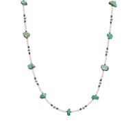 Annie Haak Rainbow Chip Necklace Sterling Silver WHITE