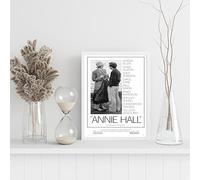 Annie Hall 1977 Framed Classic Movie Poster Print Wall Art Image Home Decor Artworks Framed Poster Different Sizes and Colours