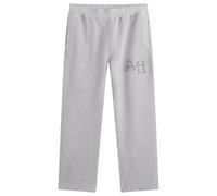 ANNIE HOOD Men's Inside Out College Straight Joggers Washed Grey