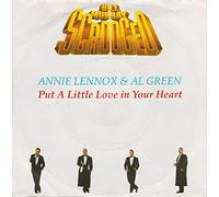 Annie Lennox & Al Green - Put a little love in your heart (1988, & Al Green) / Vinyl single [Vinyl-Single 7'']