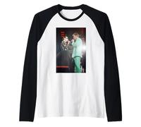 Annie Lennox & David Bowie Live At Freddie Mercury Concert Raglan Baseball Tee