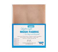 Annie Mesh Fabric LTWT 18x54 Natural, Polyester, Skin-Coloured, 46 x 137 x 0.5 cm
