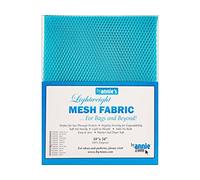 Annie Mesh Fabric LTWT 18x54ParrotBl, Polyester, Blue, 54 Inches