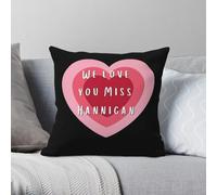 Annie Musical Miss Hannigan Square Pillowcase Polyester Linen Velvet Creative Zip Decorative Bed Cushion Cover
