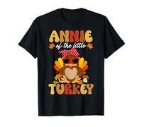 Annie of The Little Turkey Thanksgiving 1st Birthday T-Shirt