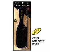 Annie Soft Wave Brush with 8.5'' Styling Comb, with 100% Natural Boar Bristles