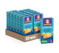 Annie's Gluten Free Rice Pasta & Cheddar Macaroni & Cheese, 12 Boxes, 6oz (Pack of 12)