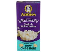 Annie's Homegrown Shells & White Cheddar, 170g Box
