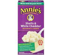Annies Homegrown Totally Natural Shells and White Cheddar Macaroni and Cheese