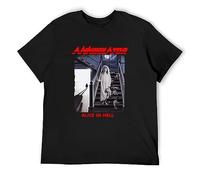 Annihilator Alice in Hell 1989 Album Cover Mens T-Shirt Black Unisex Mens Tees XL