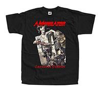 Annihilator Carnival Diablos T-Shirt Vintage Gift Unisex Black Tee M