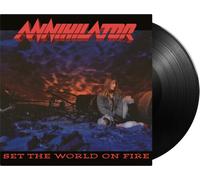 Annihilator - Set The World On Fire - 180-Gram Black Vinyl [New Vinyl LP] Black,