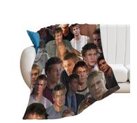 AnNingBo Chad Michael Murray Blanket Throw Blankets Ultra Soft Flannel Lightweight Throws for Couch, Bed, All Seasons Use 40""*50"" （100 * 130cm）