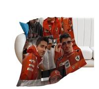 AnNingBo Charles Leclerc Ultra Soft Flannel Fleece Blanket - Stylish Bedroom & Living Room Sofa Warm Blanket for All Seasons - 40"*50" (100 * 130cm)