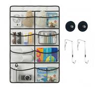 ANNISITE Magnetic Cruise Organizer, 8 Large Durable Pockets Over The Door Organizer For Cruise Ships, Magnetic & Hanging Cruise Organizer, Cruise Essentials 2026 （ 40" x 21.6"）