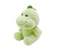 ANNIUP 23cm Creative Dinosaur Plush Toy Green Genki Dinosaur Soft Toys Stuffed Animals Toys for Kids Home Decor Cushion for Holidays Birthday or Plushie Lovers