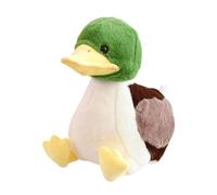 ANNIUP 32cm Creative Big Mouth Duck Plush Toy Soft Toys Soft Stuffed Yellow Sitting Doll Stuffed Animals Toys for Kids Home Decor Cushion for Boys and Girls
