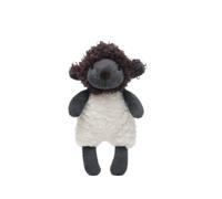 ANNIUP 32cm Ultra Soft Curly Hair Sheep Plush Toy Fluffy Stuffed Animal Doll Adorable Lamb Doll Cuddly Huggable Companion Cushion Pillow