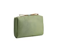 ANNIUP Nylon Makeup Bag Waterproof Storage Toiletry Bag Handy Cosmetic Case Organiser Portable Multifunctional Travelling Wash Bag for Women Girls (Green)