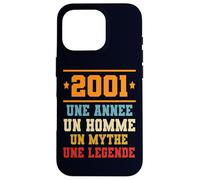 Anniversaire Cadeau Design Drole Année 2001 Case for iPhone 16 Pro