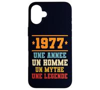 Anniversaire Cadeau Design Drole Homme 1977 Case for iPhone 16 Plus