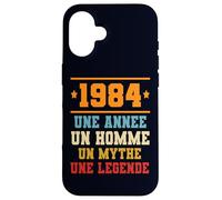 Anniversaire Cadeau Design Drole Homme 1984 Case for iPhone 16