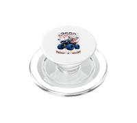Anniversary 1776-2026 4th July Chicken On Monster Truck PopSockets PopGrip for MagSafe