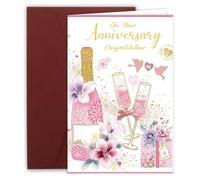 Anniversary Card,Anniversary Card for Couple,Mr and Mrs Gifts,Couple Gifts,Wedding Anniversary Card,Congratulations Gifts,Anniversary Card for Couple,Congratulations Card,Anniversary Card for Her