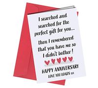 Anniversary Card for Husband/Anniversary Card for Wife/I Searched and Searched #294