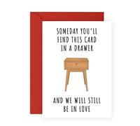 Anniversary Card For Husband - Wedding Anniversary Card For Wife - Romantic Boyfriend Love Greeting - Sweet Gifts For Him Or Her - Girlfriend Valentines Day - Comes With Fun Stickers