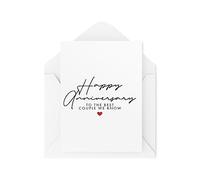 Anniversary Cards - To the Best Couple We Know - Cards for Partners - Couple Cards - Wedding Anniversary Cards - CBH1759