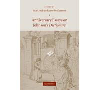 Anniversary Essays on Johnson's Dictionary