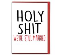 Anniversary Greetings Card Funny Comedy Humour Cheeky Novelty Joke - A61
