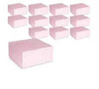 Anniversary House 12pk of 10-inch Pink Cake Boxes, Gingham and Polka Dot Print, 1-Pack, Strong, Sturdy, 12.7 x 26 x 26 CM, J159AMZ